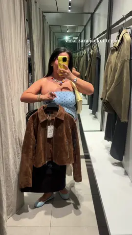 Viral Zara suede jacket try on #zara #suedejacket #viralzarajacket #zarajacket #fallfashion #falltrends #fallfashiontrends @ZARA 