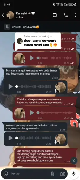 Membalas @aokaijoo sesuai rikues ya kak hehhe sabar - sadewok🥰 cover me with @agung_sputra1  #trendingsong #sadewok #sabar #fyppppppppppppppppppppppp 
