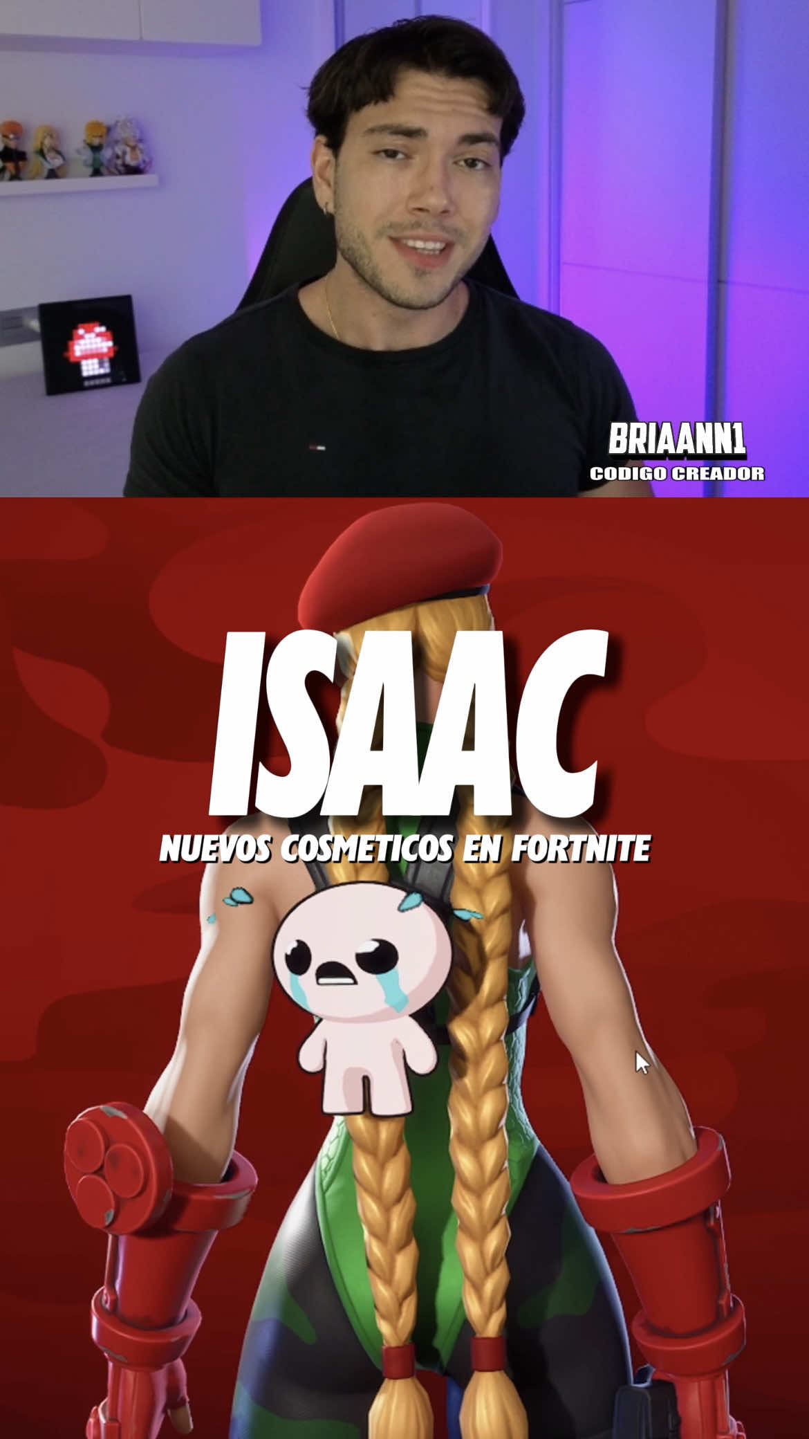 The Binding Of Isaac en Fortnite  #fortnite #fortnitebr #GamingOnTikTok #parati 