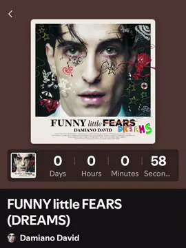 FUNNY LITTLE DREAMS #damianodavid #funnylittledreams #funnylittlefears #måneskin #countdown 