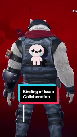The Binding of Isaac collab has released today on Fortnite! Use code POLARPATROLLER if you end up buying it! #Fortnite #polarpatroller #furry #fortniteitemshop #bindingofisaac 