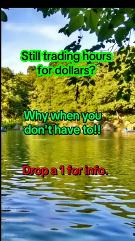Still trading hours for dollars? Why when you don't have to!! Drop a 1 for info. #makemoneyonline #workfromhome #retirementincome #digitalmarketing #financialfreedom