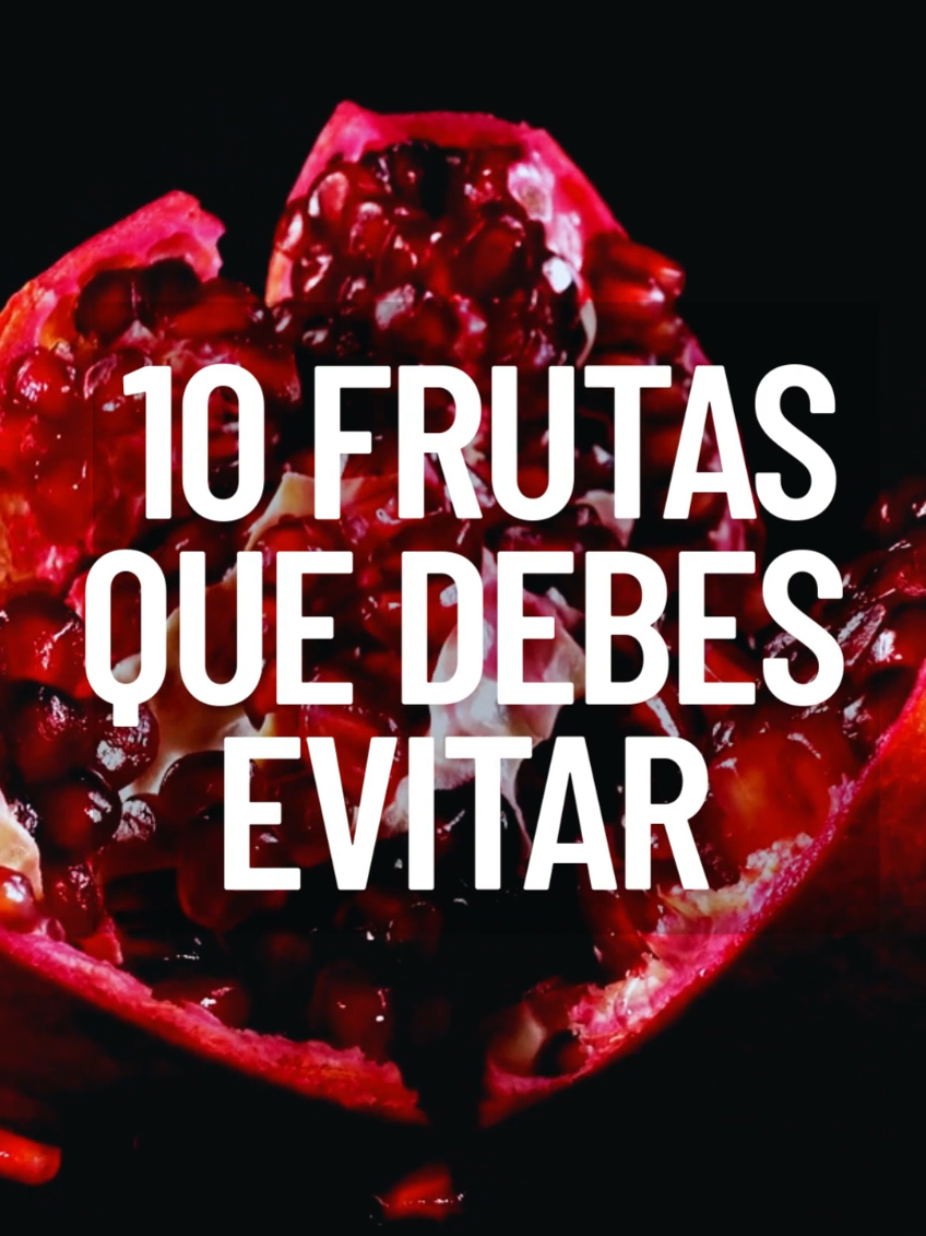 10 frutas que debes evitar si quieres mantener tu glucosa estables.#fruits #diabetes #glucosa #healthy #diabetic 