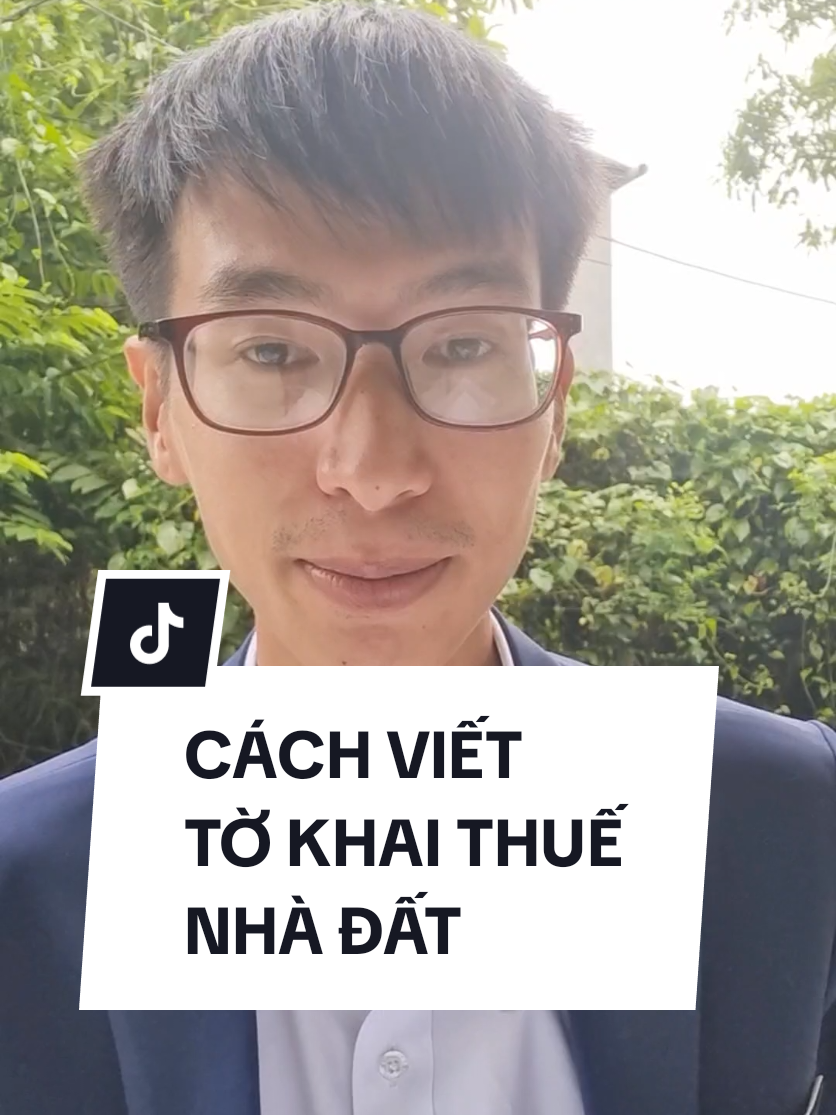 Hướng dẫn viết hồ sơ biến động khai thuế chuyển nhượng nhà đất bao gồm  - Đơn đăng ký biến động - Tờ khai lệ phí trước bạ - Tờ khai thuế thu nhập cá nhân #LearnOnTikTok 