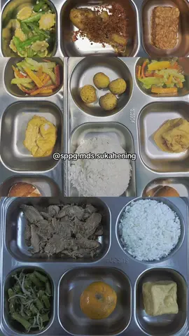 Recap Menu 2 Minggu Kebelakang🤗🫶🏻 Maafin ya kalo ada yg kurang maksimal dalam penyajian, kita maksimalkan di hari berikutnya🙏🏻 #mbg #sppg #sppgmdssukahening #makanbergizi 