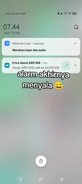 akhirnya 😅 #xrp #tothemoon🚀 #fomo 
