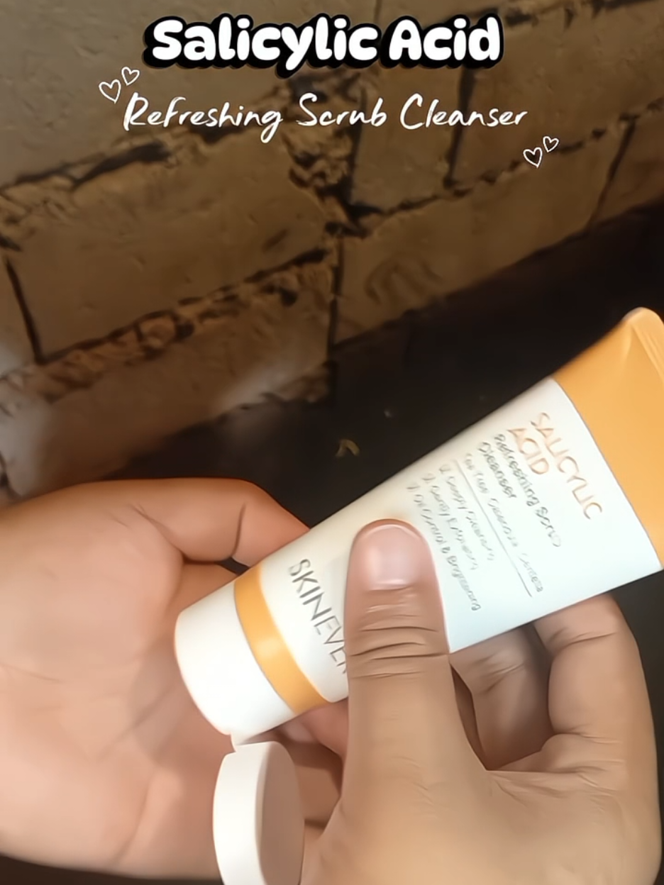 try niyo nato para sabay sabay tayong maging fresh all day @skinever_philippines  #skinever #salicylicacid #acnetreatment #skincare #facialcleanser