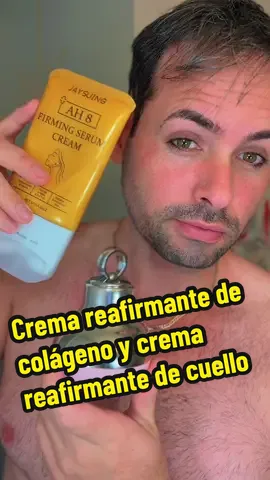 Crema reafirmante de colágeno para debajo de los ojos y crema reafirmante de cuello.#colageno #crema #cuidadodelapiel #cuidadofacial #tiktokshop 