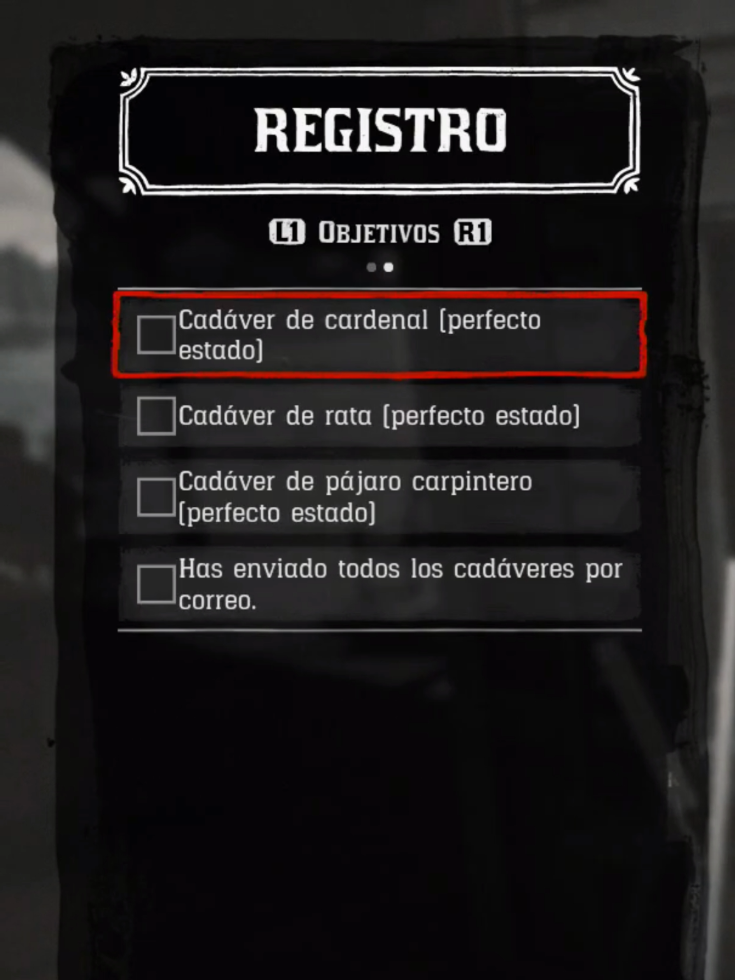Pedidos de caza 2 RDR2 Los pedidos de caza en Red Dead Redemption 2, los podemos activar desde el capitulo dos, y en cada uno de ellos, nos pedirán animales en perfecto estado, teniendo que irnos de cacería por todo el mapa, así que en este video te muestro como conseguir el segundo pedido de caza, es decir, conseguir un cardenal en perfecto estado, una rata en perfecto estado y un pajaro carpintero en perfecto estado fácilmente.  #reddeadredemption2 #rdr2 #videojuegos🎮 #videogame #videojuegos