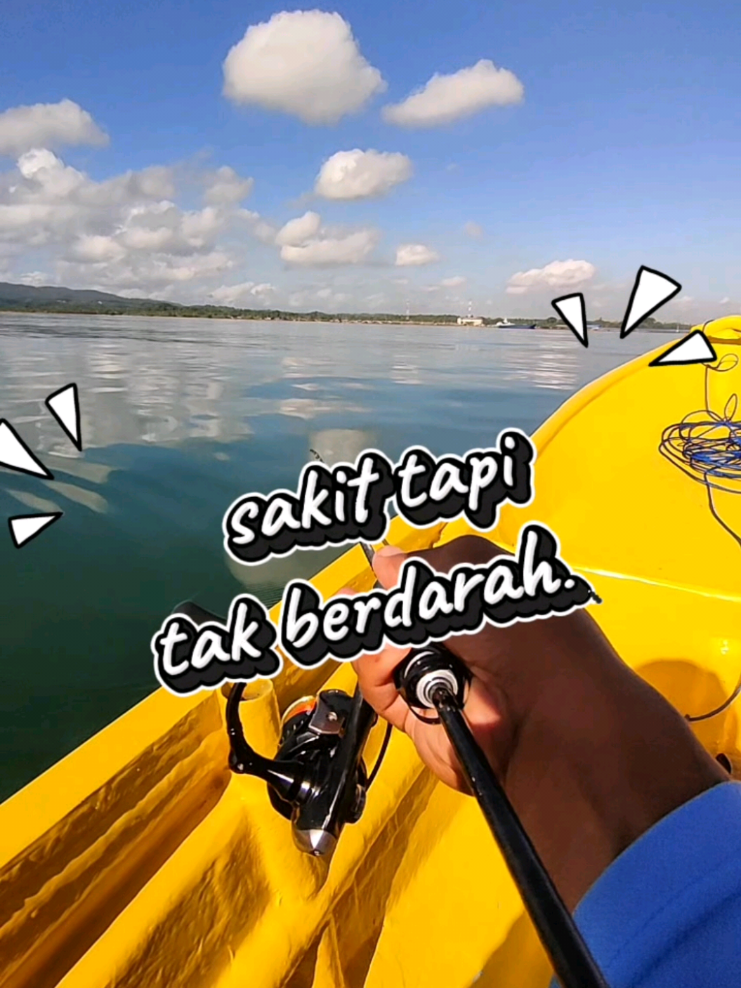 #ikan lagi rame makam..klo sudah moncel pasti lari sudah..🤦🎣#fyp #fishing #kendari #laut 