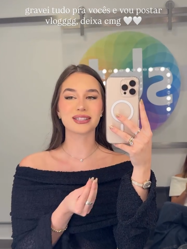 gravando pro Sbt..😜💗