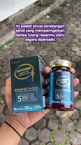 Jaga tulang sendimu agar lebih sehat dan bugar🥰#naturalhealing #glucosamine #suplemen #persendian #lebihkuat 