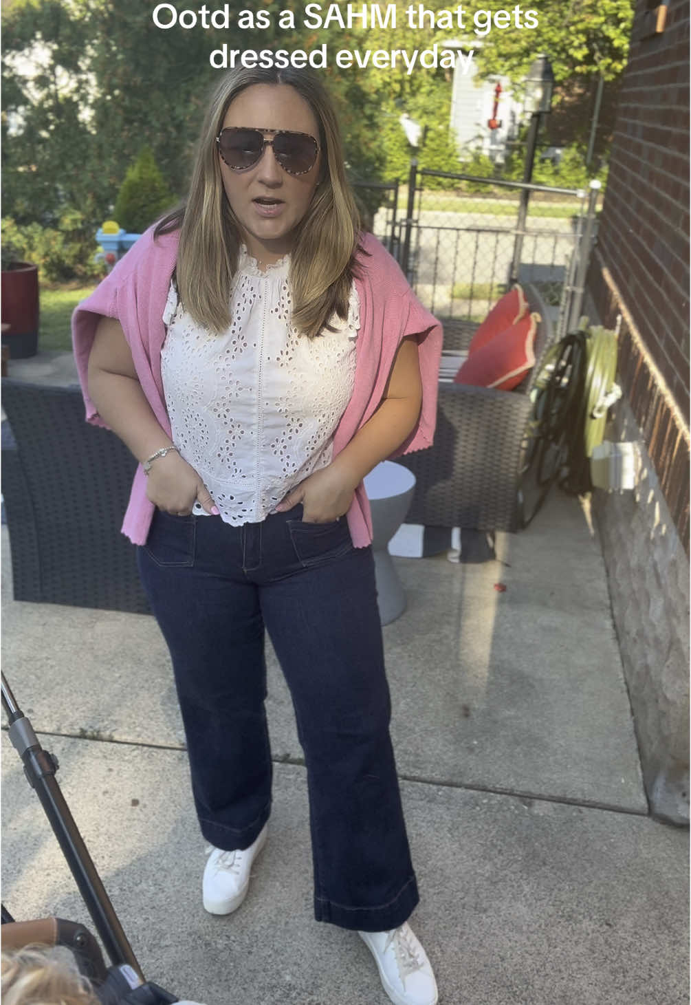 Mom fit of the day!  #fyp #OOTD #ootdinspodaily #ootdinspo #momfit #momcontent #momcontentcreator #momtok #momlife #sahmlife #bergencountynj #njmom #bergencountymom 