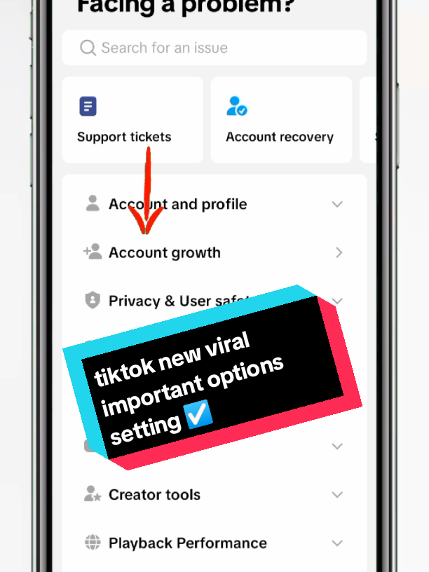 tiktok new viral fresh important options setting #fyp #viral #foryour #foryoupag #newcontent 