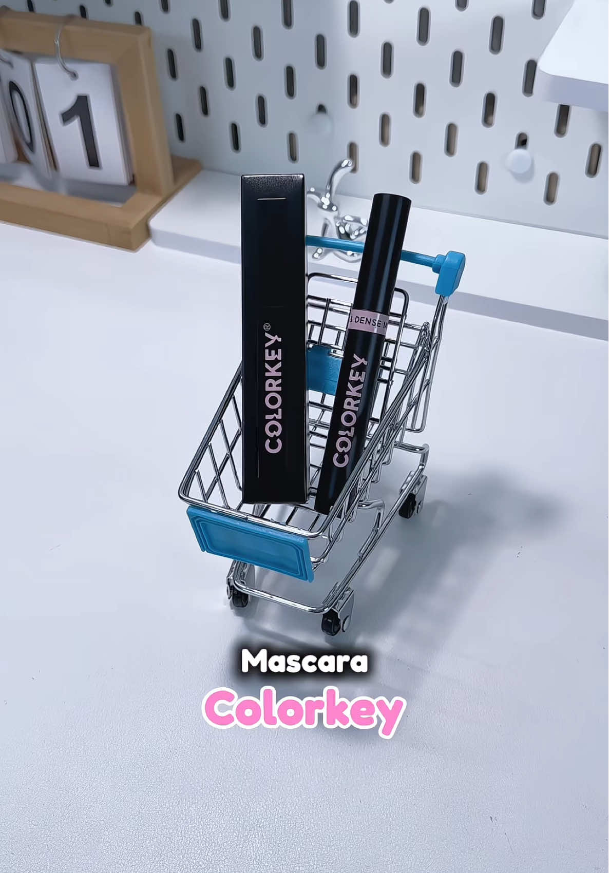 Mascara chân ái cho mi dài và cong #mascaracolorkey #longanddensemascara#xh #colorkey #makeup 