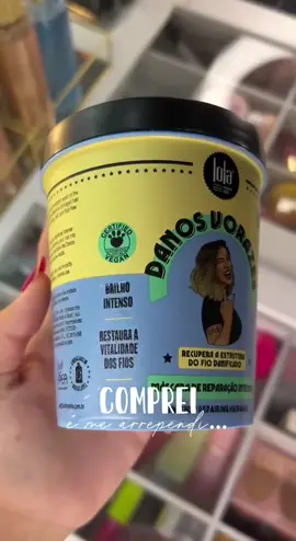 Lola Cosmetics Máscara Lola De Reparação Intensiva Danos Vorazes450g  + BRINDE Óleo de Marrocos 💖 