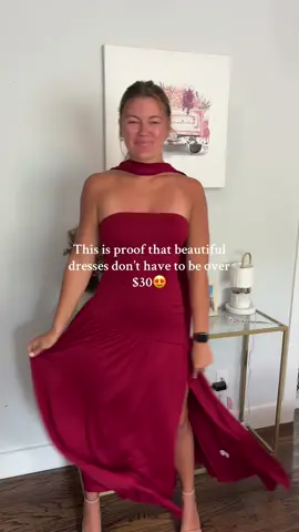 The most BEAUTIFUL fall wedding guest dress😍😍😍 quite literally obsessed #falldress #weddingguestdress #weddingdress #fallfashion #formaldress 