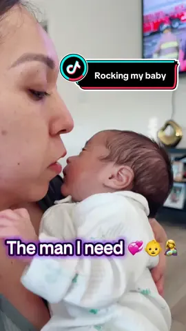My little baby boy is 6 weeks old today 🤱he loves being rocked by mommy 💞 #fyp #babyboy #MomsofTikTok #Love #viral 