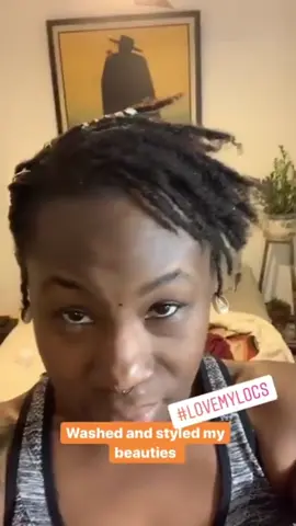 Just here to show your my hair growth 😍🥹 #locs #babylocs #hairgrowth 