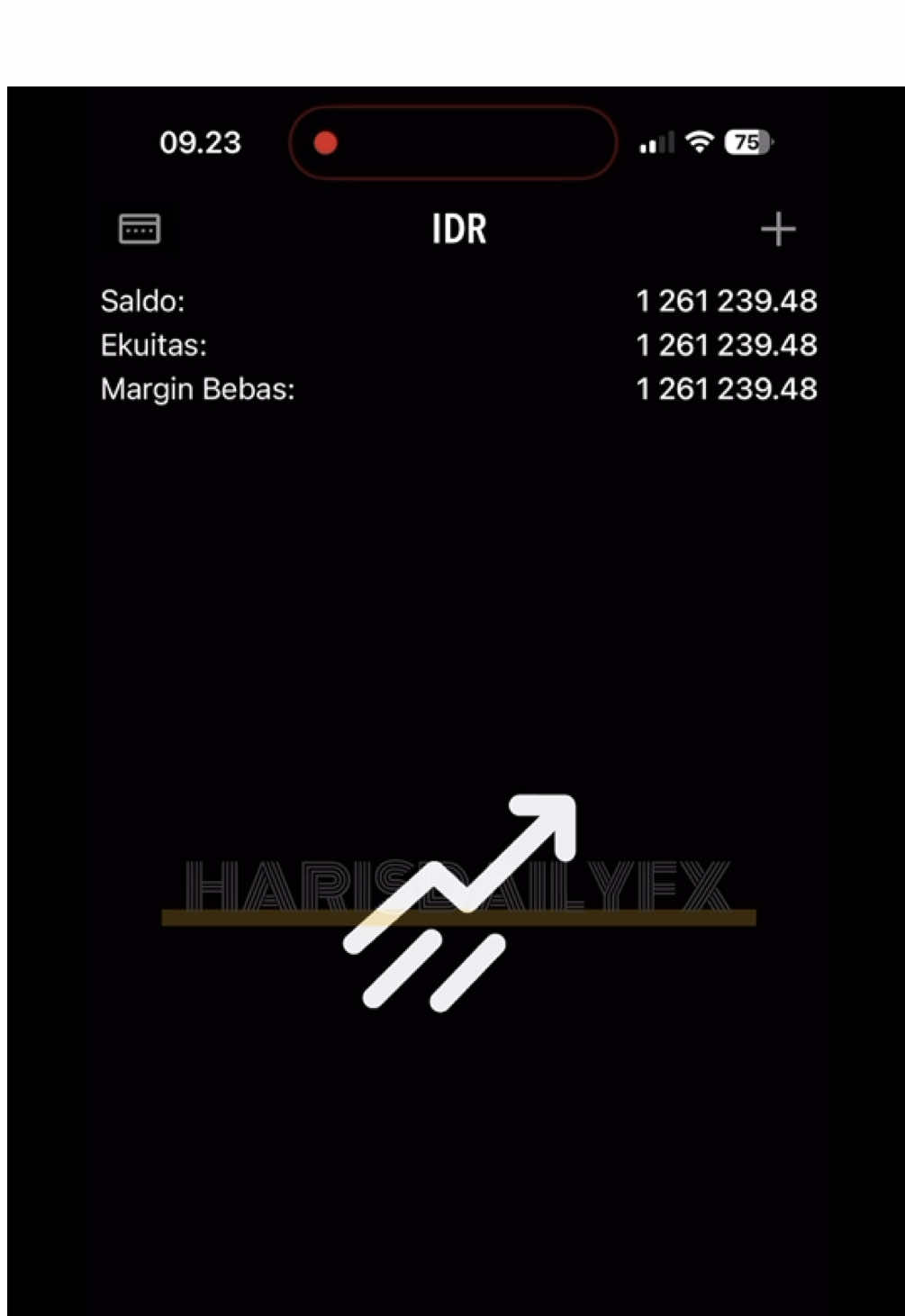 Alhamdulillah grow 7 jetti🤩 #harisdailyfx #fullmargin #profit 