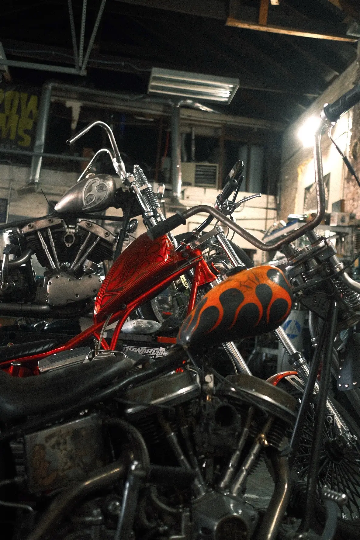 Never a day that you don’t see a dope build, crazy paint job or a nasty chopper around evolution cycles. We’re always working on the best. The real chopper way.  #choppers #harley #biker #motorcycle