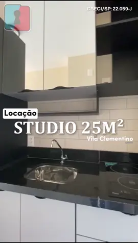 Studio com 25m², 1 quarto e sem vaga, aluguel por 💰R$ 3.000/mês- 📍Rua Doutor Bacelar - Vila Clementino - São Paulo/SP Primeira locação, totalmente equipado com armários embutidos funcionais, lindos e fáceis de limpar, ar condicionado, fogão de indução, geladeira, microondas, tv tudo novo nunca usado, Banheiro com box blindex, gabinete, espelho da pia ate o teto. metais e bacia deca. andar alto com vista vista livre! 🏠Condomínio completíssimo, com piscina coberta e aquecida, piscina descoberta, SPA, espaço para coworking, lavanderia, academia super bem equipada, 2 salão de festas , sauna e churrasqueira. entrada no condominio por reconhecimento facial. muito modero, sofisticado e seguro. 4 elevadores. tudo isso no coração da vila clementino, com comercio (farmacias, bares e restaurantes) muito perto.  🚆pertinho do metrô estação Hospital São Paulo (5 mins caminhando) e perto do metro Santa Cruz (20 mins caminhando). lugar ímpar! #locacaostudiomobiliado #alugueldeimoveis #saopaulo❤️ #hospitalsaopaulo #hospitalservidor 