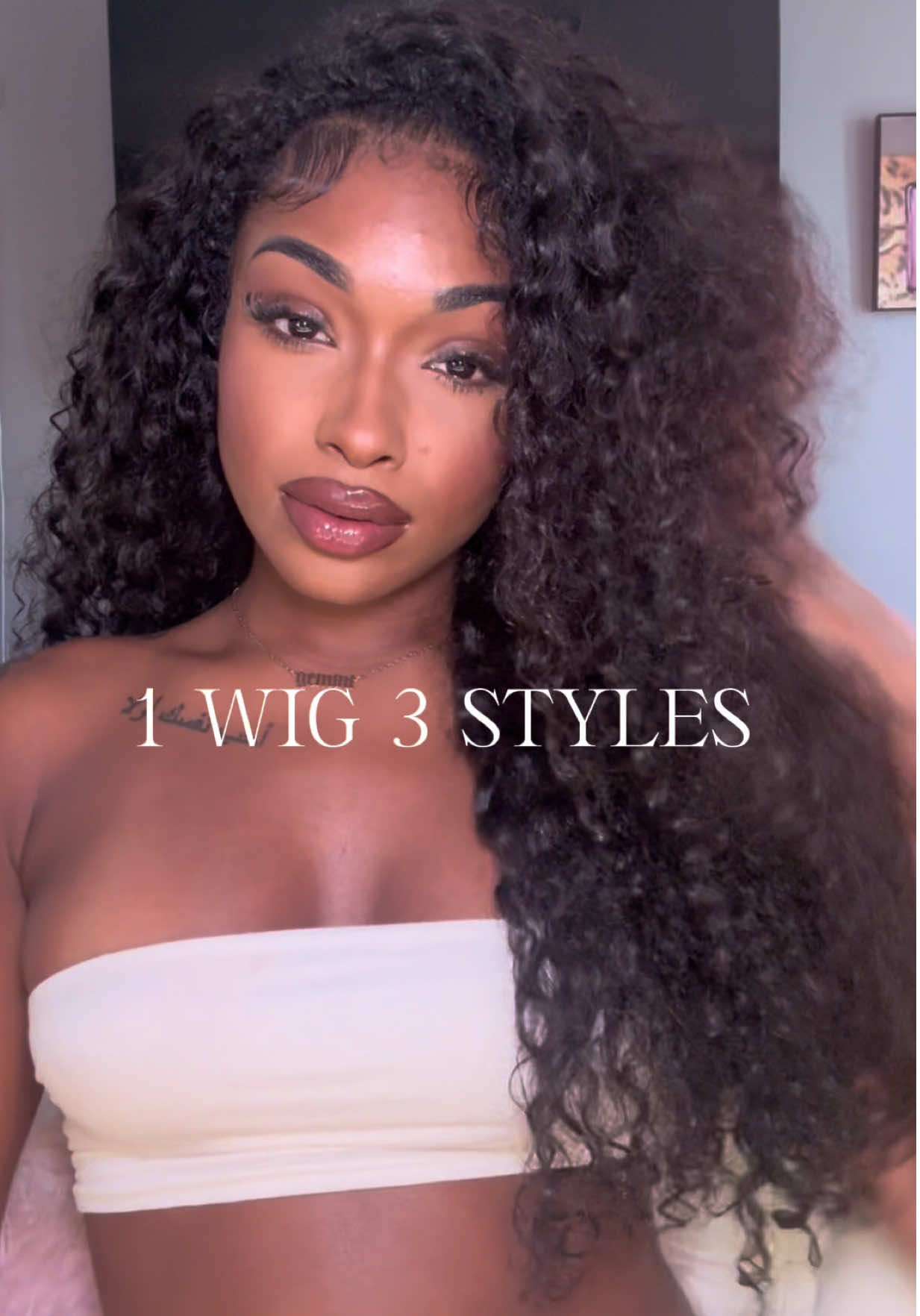So gorg! 😍 @oqhairshop @oqhairofficial #oqhair #tiktoktopwigs #oqgluelesswig #halfwig #fyp 