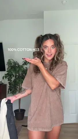 Size medium but could've got small since they are oversized 🥰 #tshirt #cotton #oversizedtshirt #basictee #acidwash