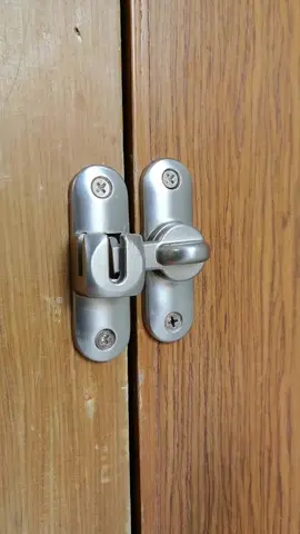 #PLDTHomeFiberFest enhanced safety flip lock, safety latch, sliding door lock - heavy-duty 90/180 degree sliding and swinging door latch, suitable for barns, doors, etc#doorsecure #universaltwistlock #boltlock #windowlock        