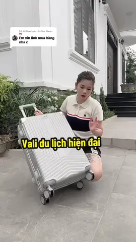 Trả lời @Tee Photo🎀  Vali du lịch Thành Phát thiết kế hiện đại , đựng nhiều đồ #vali #validulich #validulich24inch #thanhphat #tienichdoisong 
