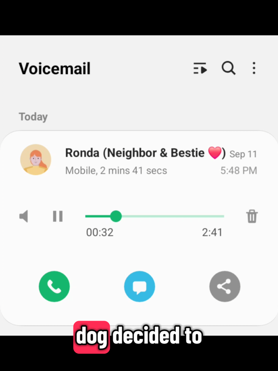 Rhonda's calling the the TEA today! 😂 #fyp #fypシ #foryoupage #rhonda #voicemail 