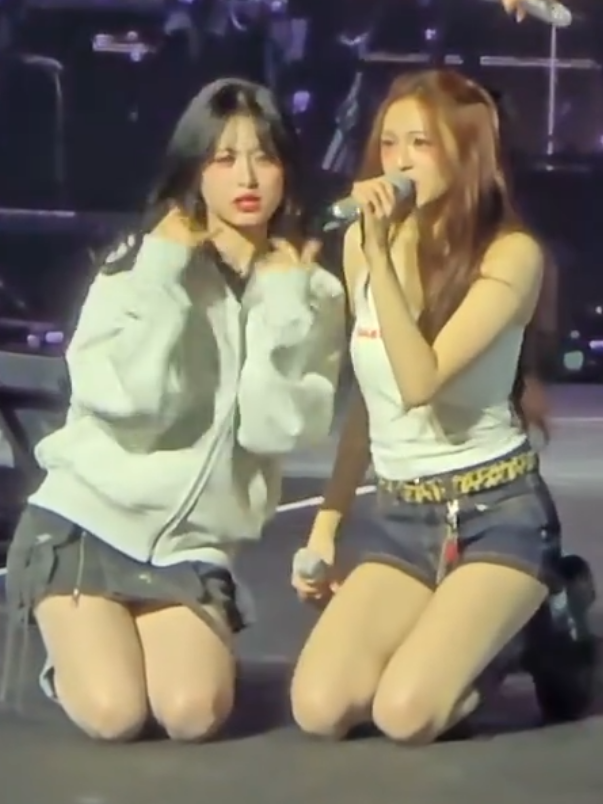 250910 | nggak beda jauh ternyata 😂 #chiquita#ahyeon#babymonster#babymonsterinoakland#fyp 