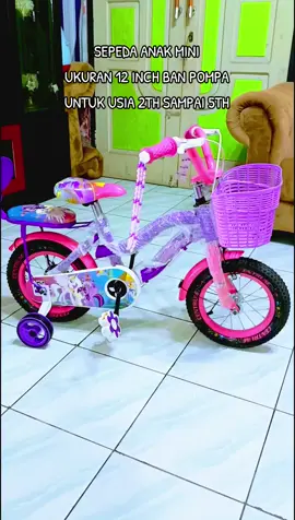 Sepeda anak perempuan mini 12 inch ban pompa untuk usia 2th sampai 5th #sepedamini #sepedaanak #sepedaanakperempuan #sepedaanakmurah #sepedaberkualitas 