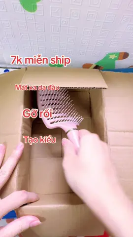 Lược Chải Tóc Đệm Khí Mát Xa Da Đầu, Gỡ Rối,Tạo Kiểu..#luocchaitoc #dogiadung #tiktokshop #tiepthilienket #dodungtienich 