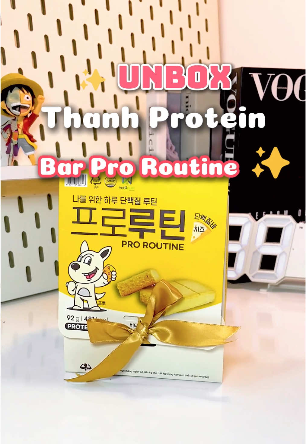 Thanh protein ngon và siêu tiện lợi #thanhprotein #proteinbar #viral #xuhuong #fyp 