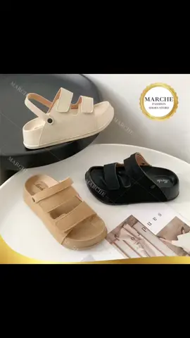 Check out Marche Women’s Casual Sandals with Two-Strap Design and Thick EVA Sole for Comfortable All-Day Wear for ₱239. Get it on Shopee now! 