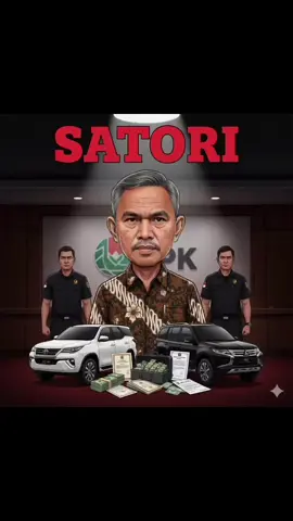 Satori, anggota Komisi XI tersangka KPK atas kasus dugaan korupsi dan pencucian uang dana PSBI BI dan OJK #satori #BI #OJK #PSBI #korupsi