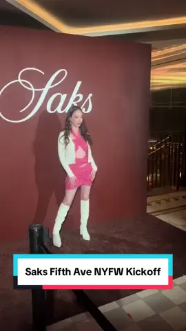 Amazing kickoff party!! @Saks Fifth Avenue @Saks OFF 5TH #saksfifthavenue #nyfwkickoff #christiancowan #dailyfrontrow #sashaanne @Ellie!! 