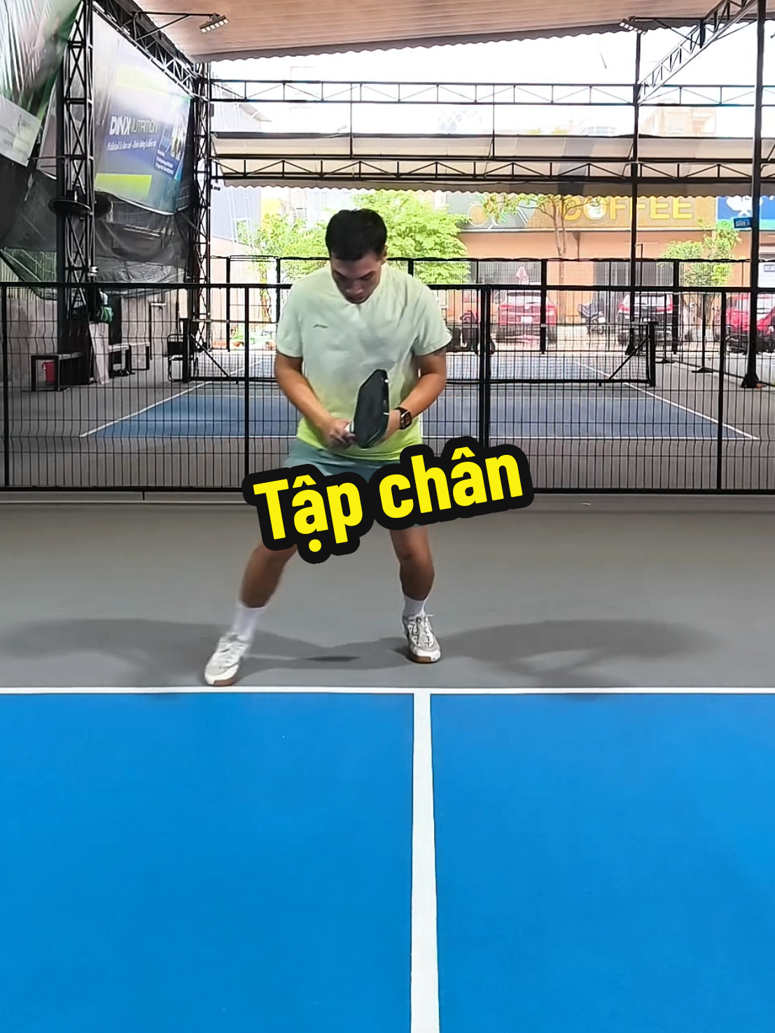 6 bài tập chân để cải thiện kỹ năng di chuyển trpng pickleball hay tennis. Hãy tập thêm các bài tập bổ trợ để cải thiện kết quả trên sân các bạn nhé #choipickleball #luyentappickleball #pickleball 