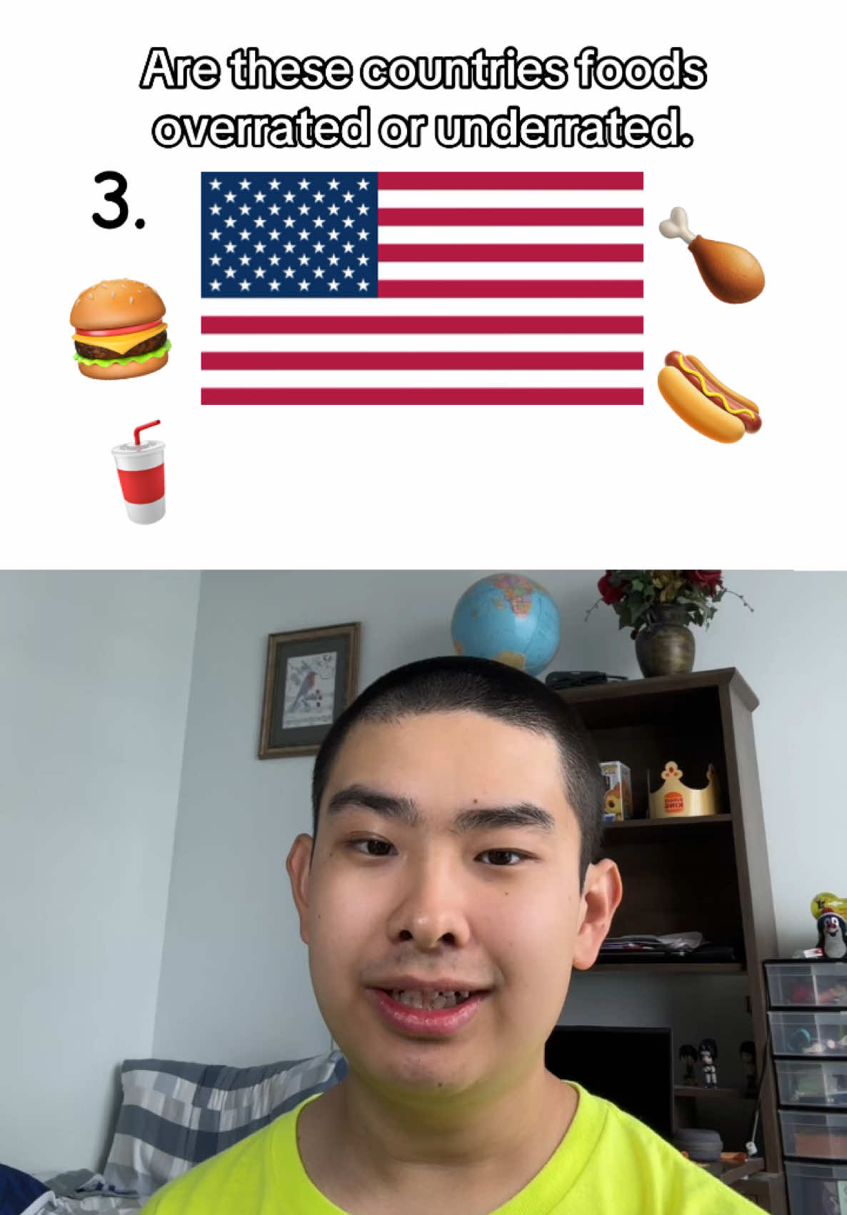 Overrated or underrated, countries foods #foryou #fyp 