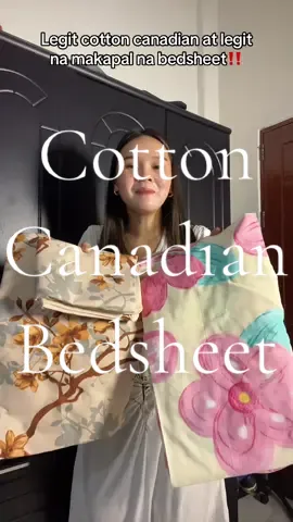 Makapal na cotton canadian 3in1 bedsheet‼️#canadianbedsheets #bedsheetmakapal #3in1bedsheet #queensize 
