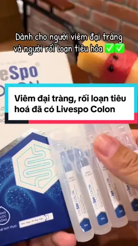 Bào tử lợi khuẩn LiveSpo Colon dùng cho Viêm Đại Tràng, Tiêu chảy, Táo bón(10 ống) #menvisinh #men #livespo #xuhuong #kimchibum 