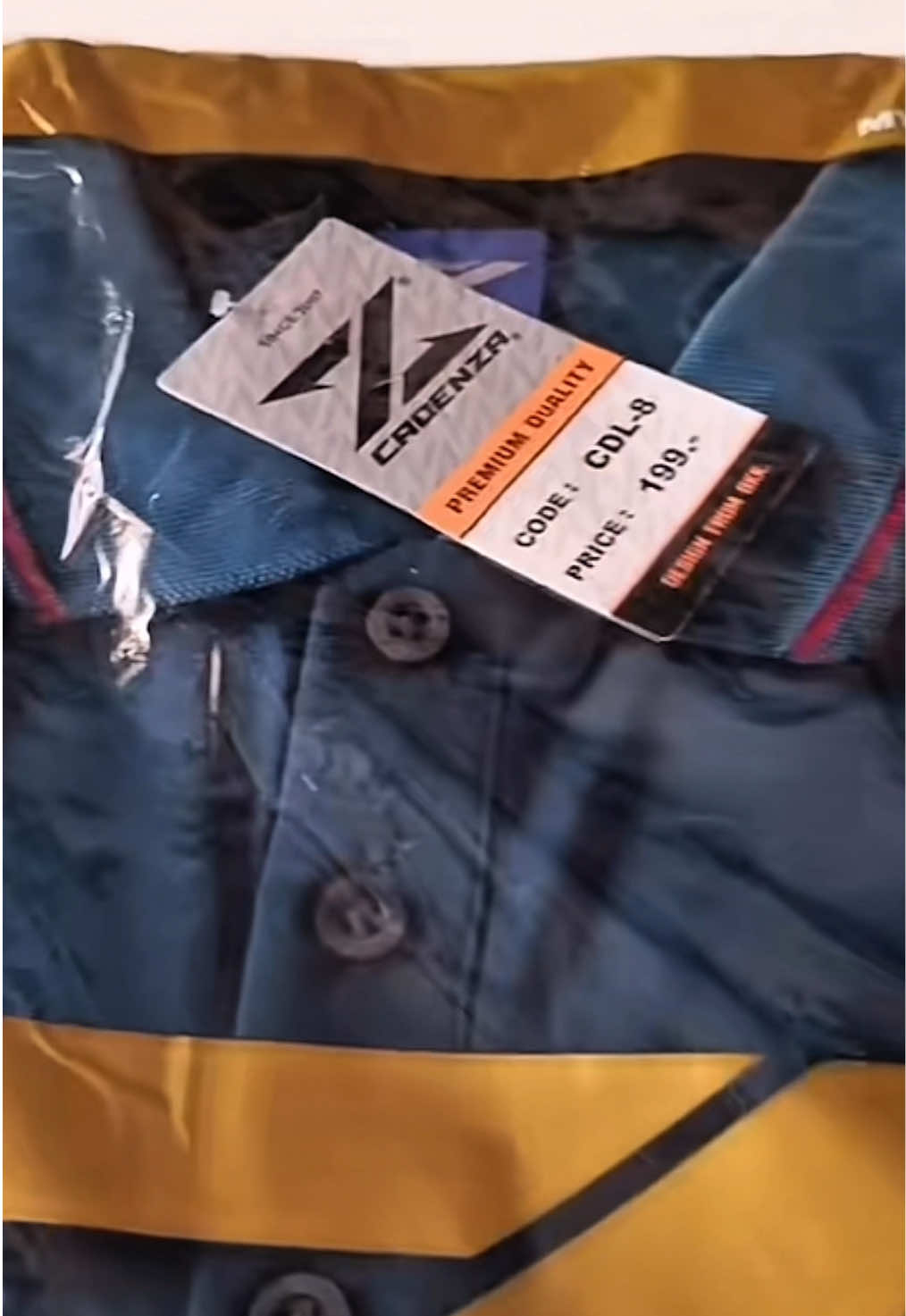 💥ลดโหดสูงสุด 1,000 บาท💥 เสื้อโปโลชาย CADENZA คาเดนซ่า รุ่น CDL-8 ผ้า MICRO POLYESTER S1 แท้100% 🔥125฿‼️👇👇 📌 https://s.shopee.co.th/2B5QAtfogj ##เสื้อโปโลคอปก##เสื้อโปโล##Shopee