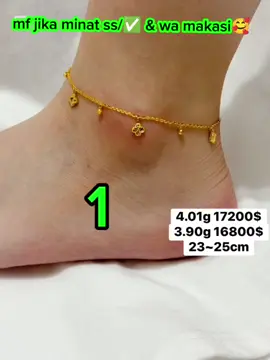 #emasaali9999 1~6 😍free ongkir seluruh Taiwan💖