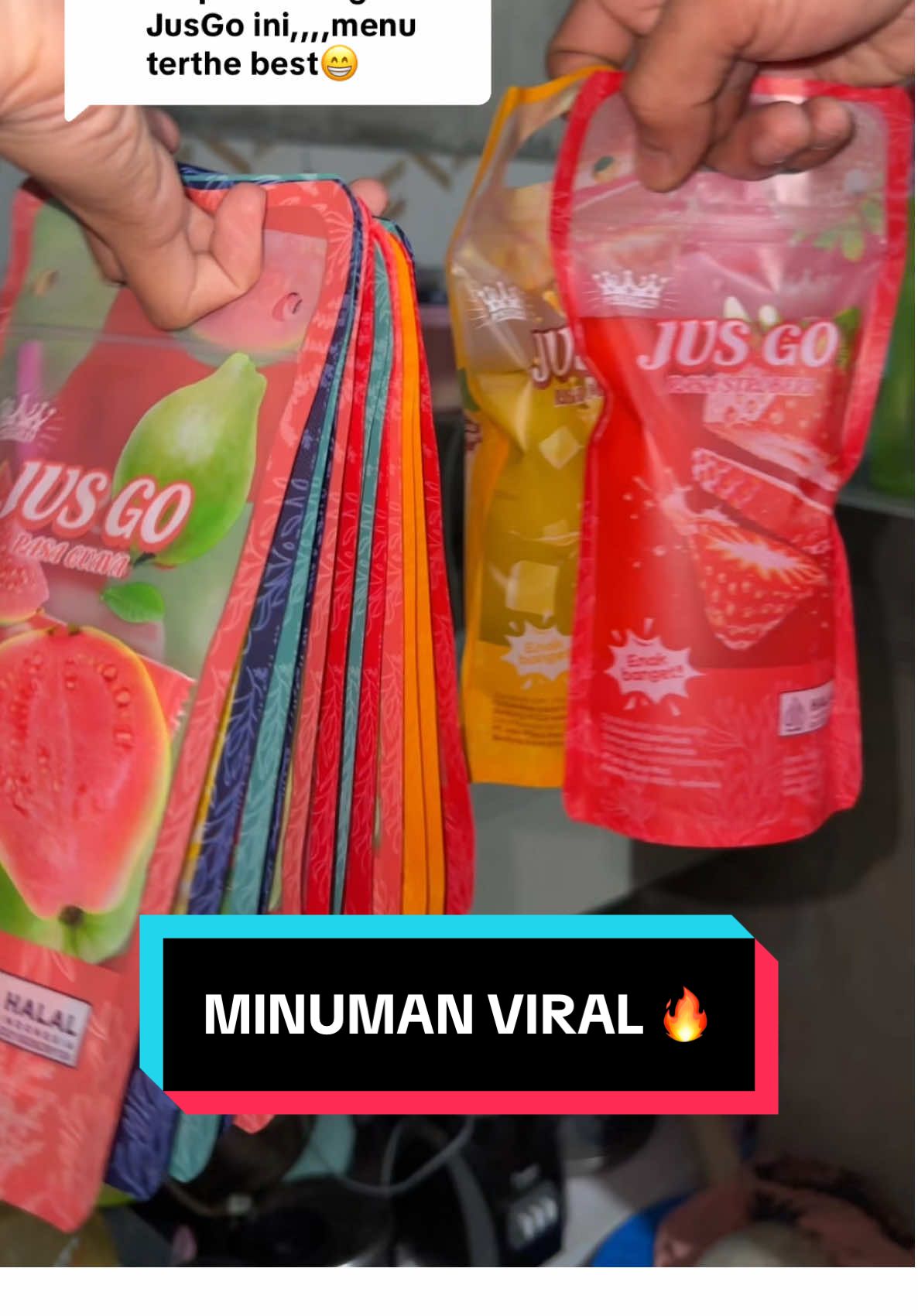 Membalas @singel mom  yg mau langsung gercep ya guyss 🥳 minuman viral JUS GO ini stock nya ga banyak jadi buat kalian yg mau gercep 🥳 #jusgo #minumanviral #minumansegar #minumansegardingin #minumankekinian 