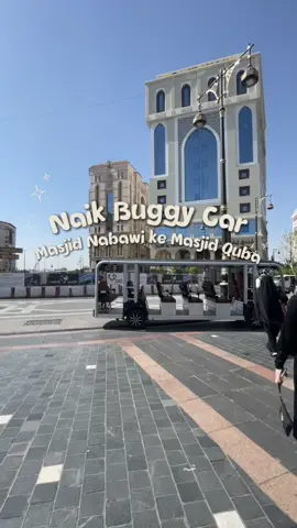 ✨ Pertama kali coba naik buggy car dari Masjid Nabawi ke Masjid Quba, kira-kira berapa ya harganya? tonton videonyaa yaa! Ada yang udah pernah coba? #nabawi #quba #umroh2025 #fyp 