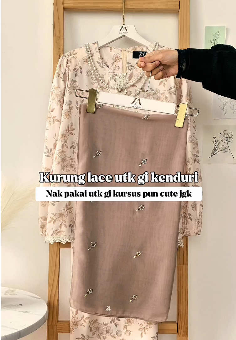 Lawa sgt kurung Renjana ni kn korg?🥺💕 #ZOEARISAH #NewEra #NewChapter #bajukendurikahwin #bajukurung 