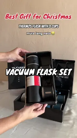 perfect tlaga tong pang gift mare go na 😍😭 #thermos #vacuumflask #thermosflask #vacuumflaskset 
