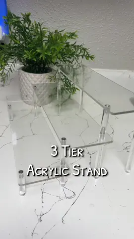 3 tier acrylic stand #acrylicstand #tts