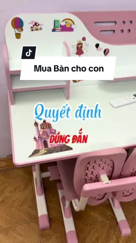 Bàn học cho con #trangtrinhreview  #muataitiktok  #fyp  bàn học tiện lợi